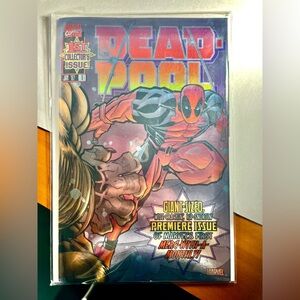 MINT Deadpool #1 Issue Foil Variant 2024 Comic Book!